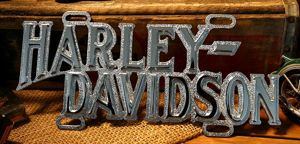 【稀少】Harley-Davidson、ハーレーダビッドソン、字抜きロゴ